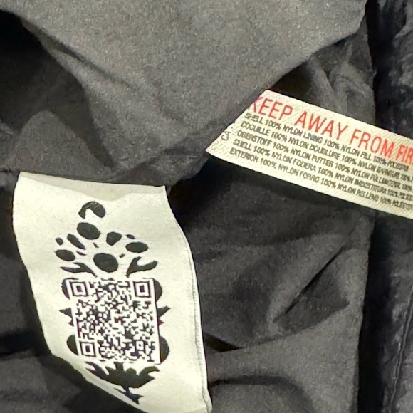 NWT Free People Movement Billie Boxy Black Coat - Picture 6 of 6